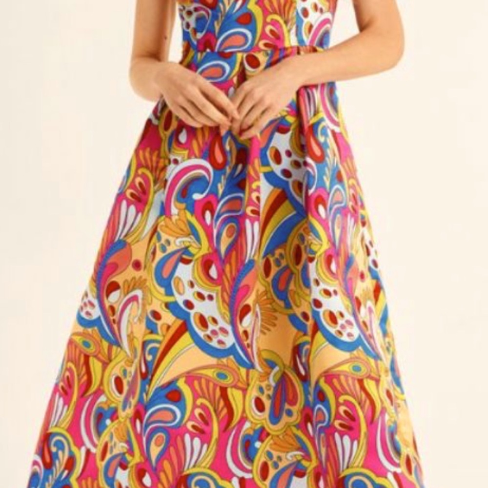 Women's KOANDAILY Dress Size 2XL Multi-color